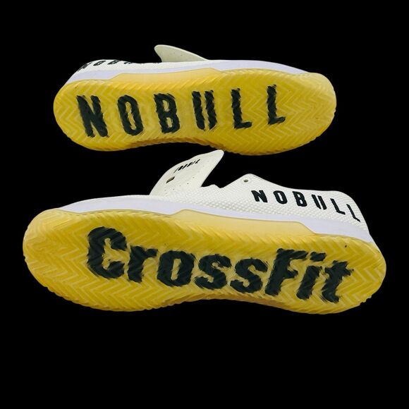 NOBULL Outwork Edge Impact CrossFit Shoes Arctic Gum No Laces Mens Sz 11.5 White - Picture 7 of 8